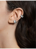 Boucheron Quatre Double White diamond earring 0.24ct, imported from the UK