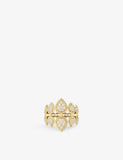 Boucheron Serpent Bohème 18ct Yellow Gold and 0.5ct Diamond Ring