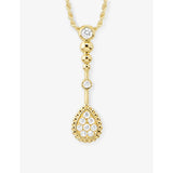 Boucheron Serpent Bohème 18ct gold diamond pendant necklace 50cm - British product
