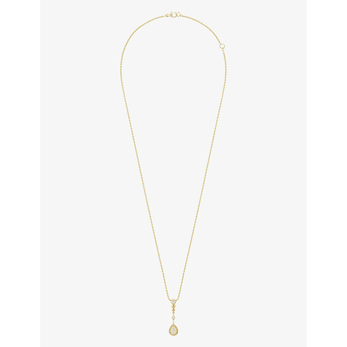 Boucheron Serpent Bohème 18ct gold diamond pendant necklace 50cm - British product