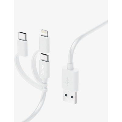 selfridges 3-in-1 Charging Cable for USB-C, Lightning and Micro-USB Devices- Buy online at McGrocer