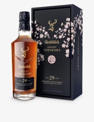 Glenfiddich Grand Yozakura 29-year-old single malt Scotch whisky 700ml - British product
