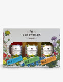 Cotswolds Wildflower Trio gin gift set 3 x 50ml - British product