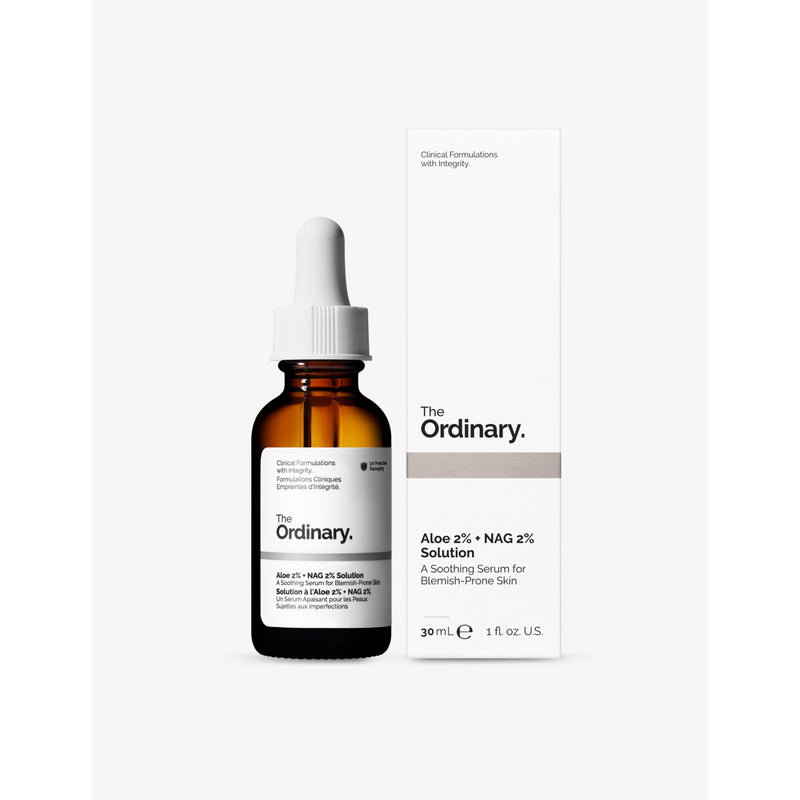 The Ordinary Aloe 2% and NAG 2% solution 30ml (British brand)