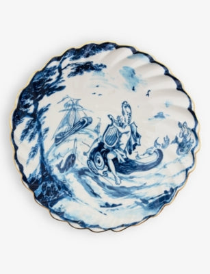 Diesel Living with Seletti porcelain plate Delfino 25.5cm - British product