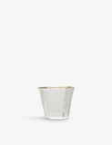 Seletti Diesel Living water glass distorted hammered 9.5cm (British brand)