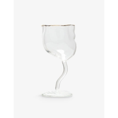Seletti x Diesel Living Greca wine glass 19.5cm, imported from the UK