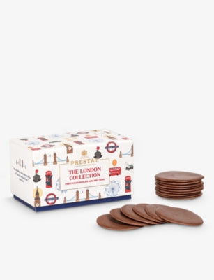 Prestat earl grey and milk chocolate thins 200g (British brand)