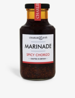 Charlie & Ivy's spicy chorizo marinade 198ml, imported from the UK