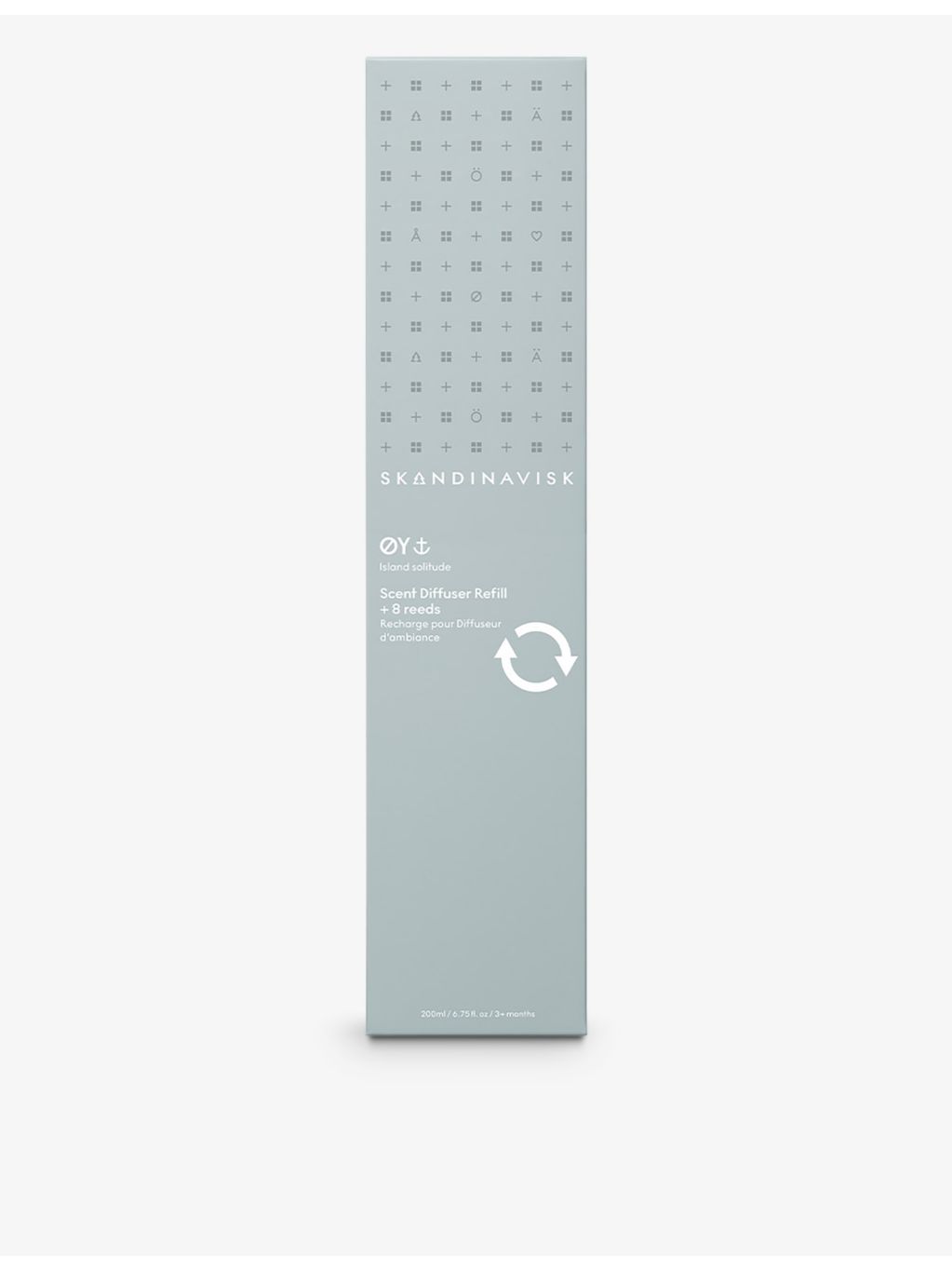 Skandinavisk ØY reed diffuser refill 200ml (British brand)