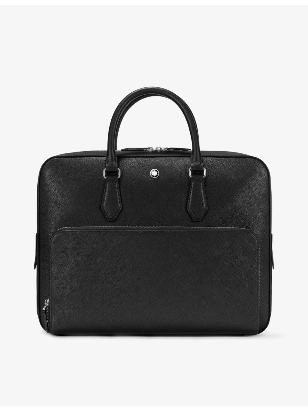 Montblanc logo-embellished leather document case, imported from the UK