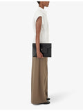 Montblanc Sartorial grained-leather pouch, imported from the UK