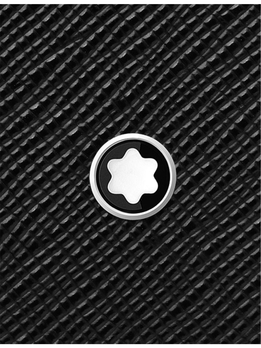 Montblanc Sartorial grained leather wallet with logo embellishment (British brand)