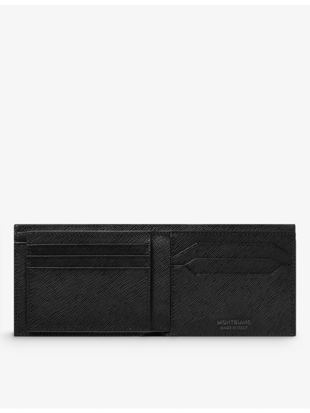 Montblanc Sartorial grained leather wallet with logo embellishment (British brand)