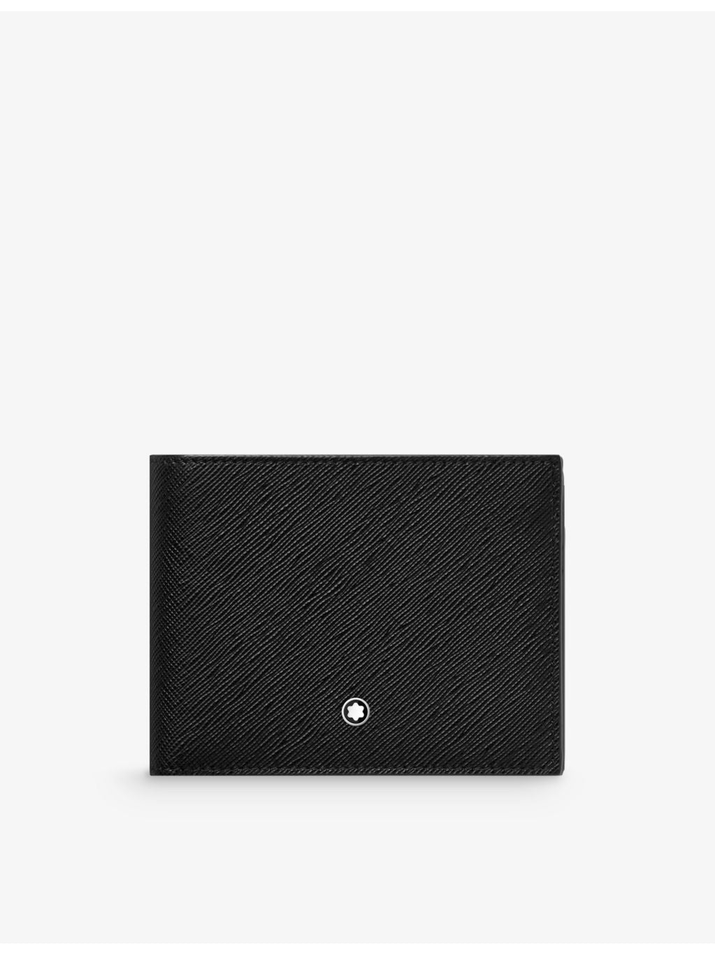 Montblanc Sartorial grained leather wallet with logo embellishment (British brand)