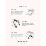Monpure clarifying scalp scrub 90g (British brand)