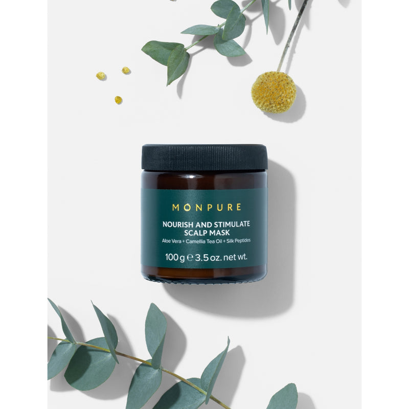 MONPURE Nourish and Stimulate scalp mask 100g - British product
