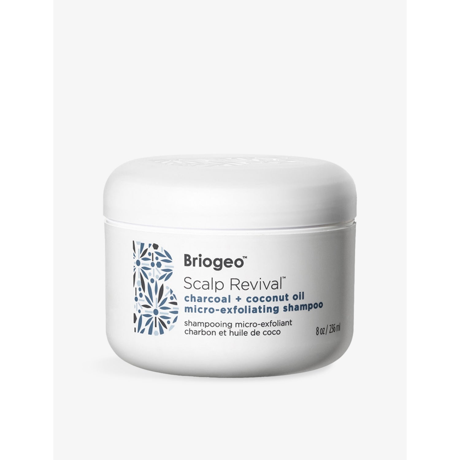 Briogeo Scalp Revival micro-exfoliating shampoo 236ml, imported from the UK
