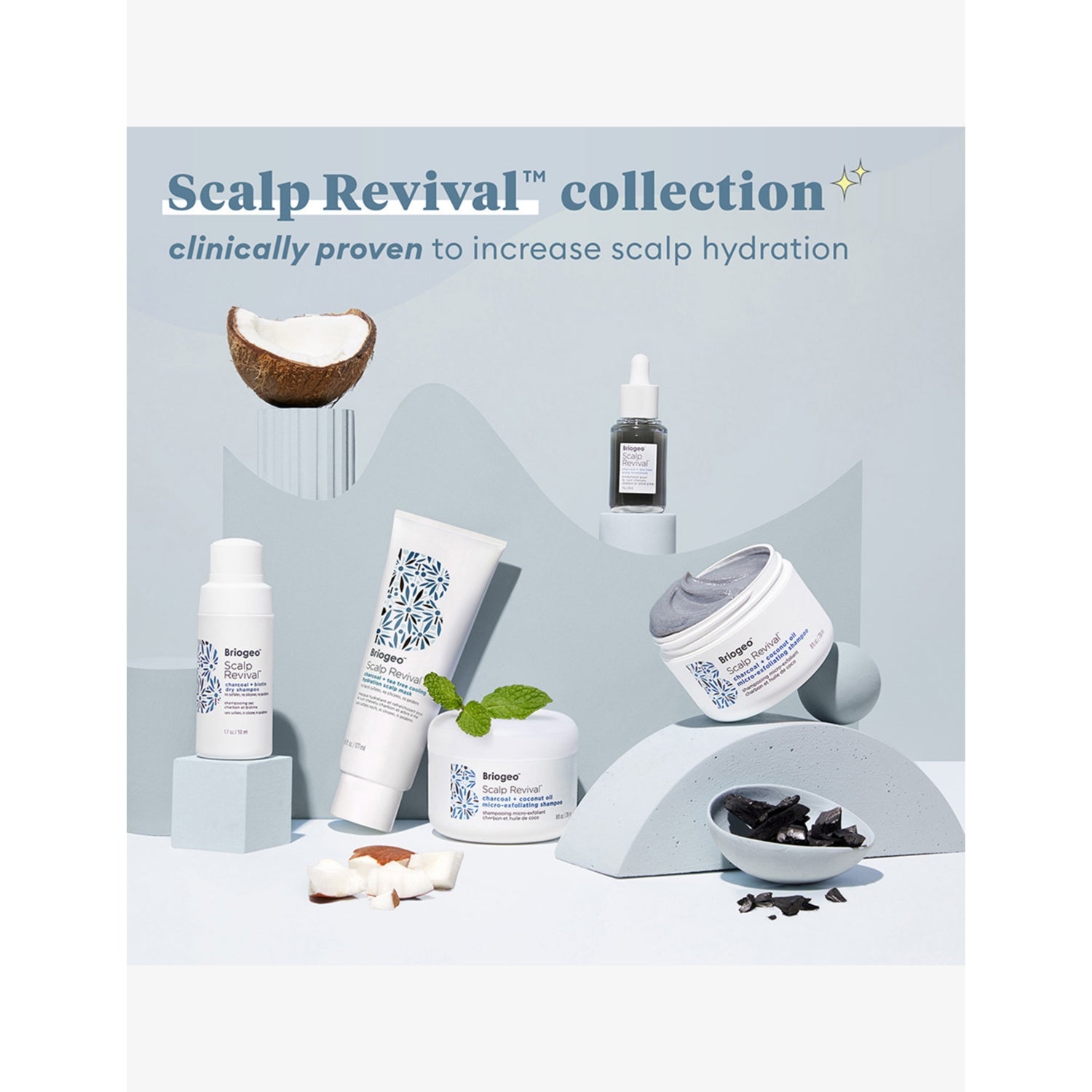 Briogeo Scalp Revival tea tree treatment drops 30ml - British product
