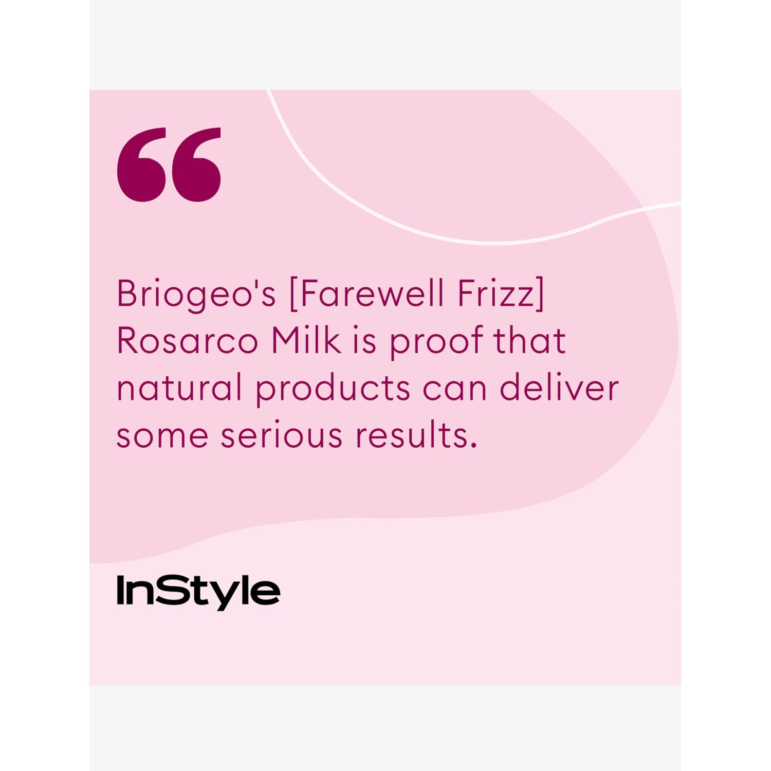 Briogeo Rosarco Milk leave-in conditioning spray 51ml, imported from the UK