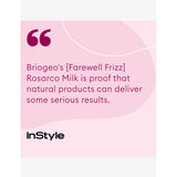 Briogeo Rosarco Milk leave-in conditioning spray 51ml, imported from the UK