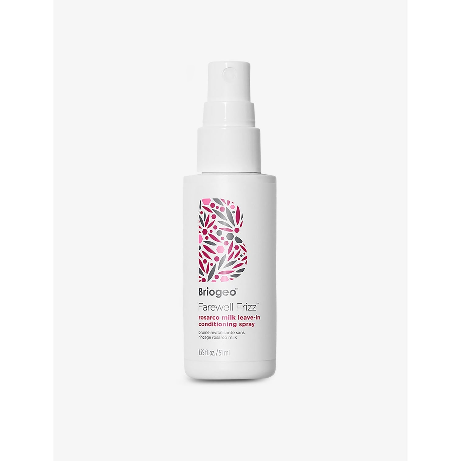 Briogeo Rosarco Milk leave-in conditioning spray 51ml, imported from the UK