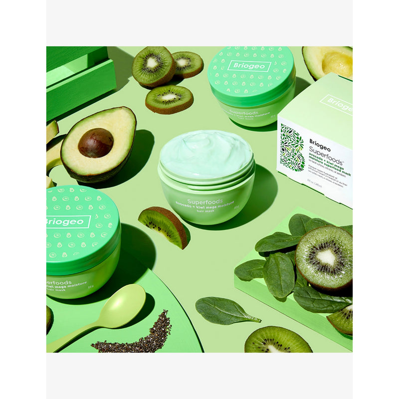 Briogeo hair mask avocado and kiwi 240ml, imported from the UK