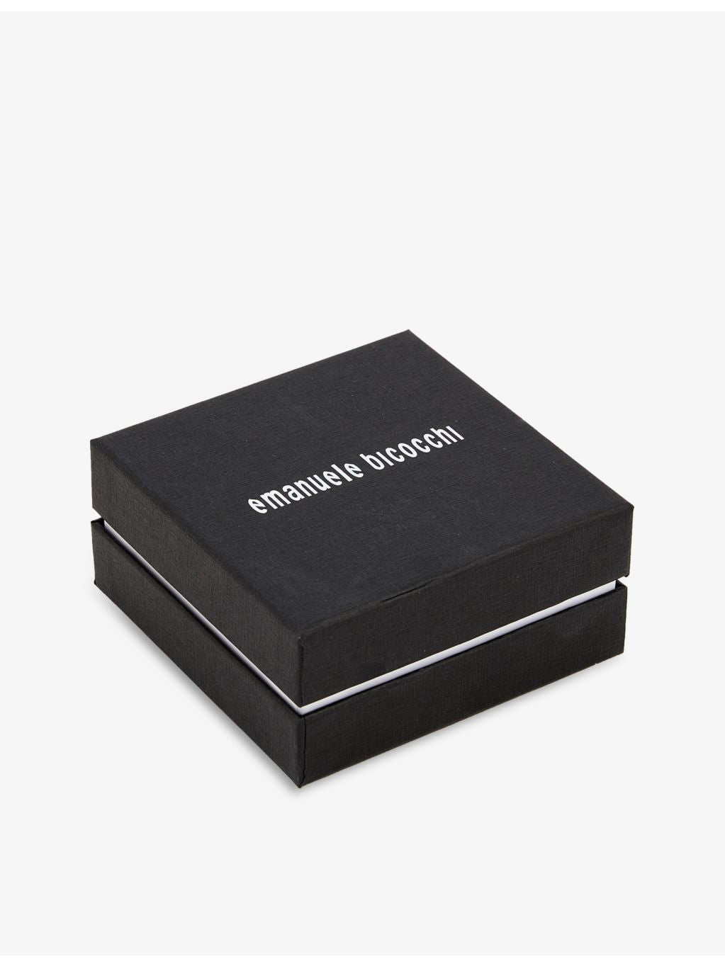 Emanuele Bicocchi sterling silver fargo chain bracelet, UK version