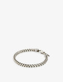 Emanuele Bicocchi Square Fargo-Chain Sterling Silver Bracelet 20.5cm