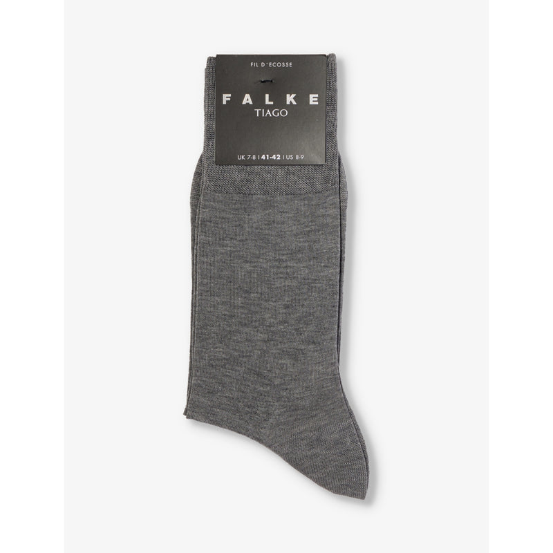 Tiago Ribbed Stretch Cotton-Blend Socks - 5.5-6.5