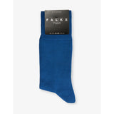 FALKE Tiago crew-length cotton-blend socks, imported from the UK