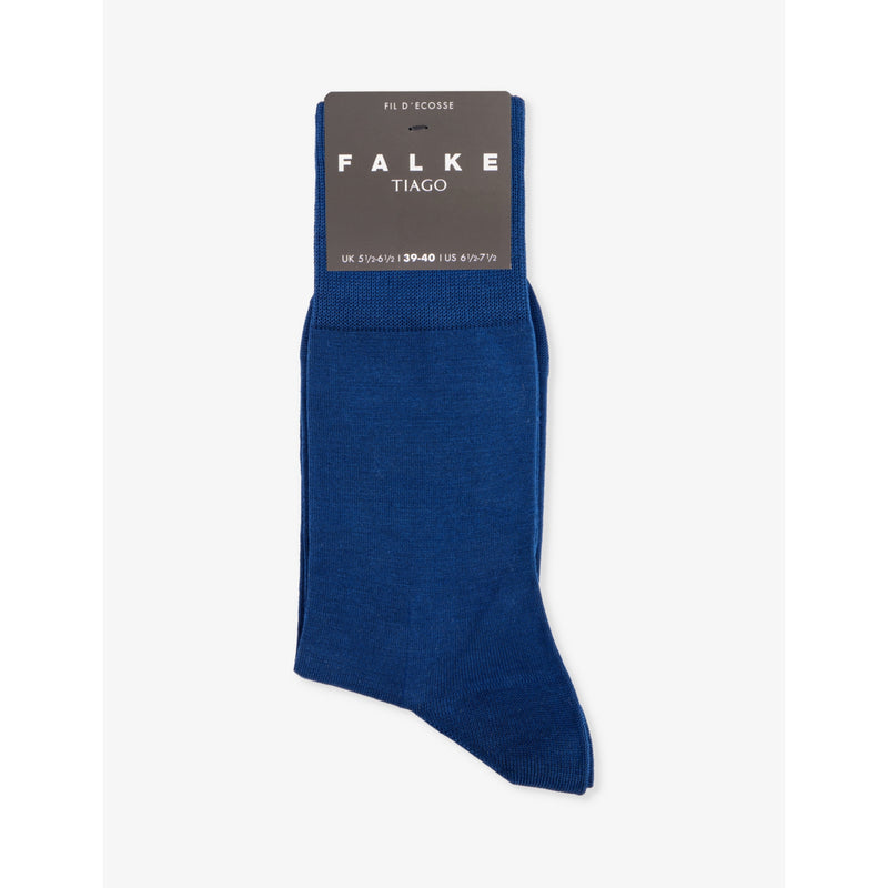 FALKE Tiago cotton-blend crew socks - British product
