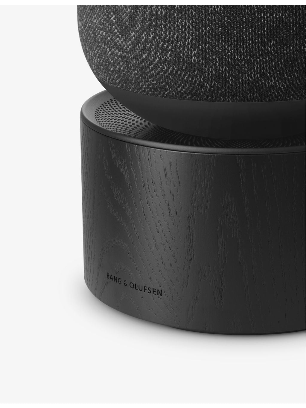 Beosound Balance wireless speaker with oak wood base, imported from the UK
