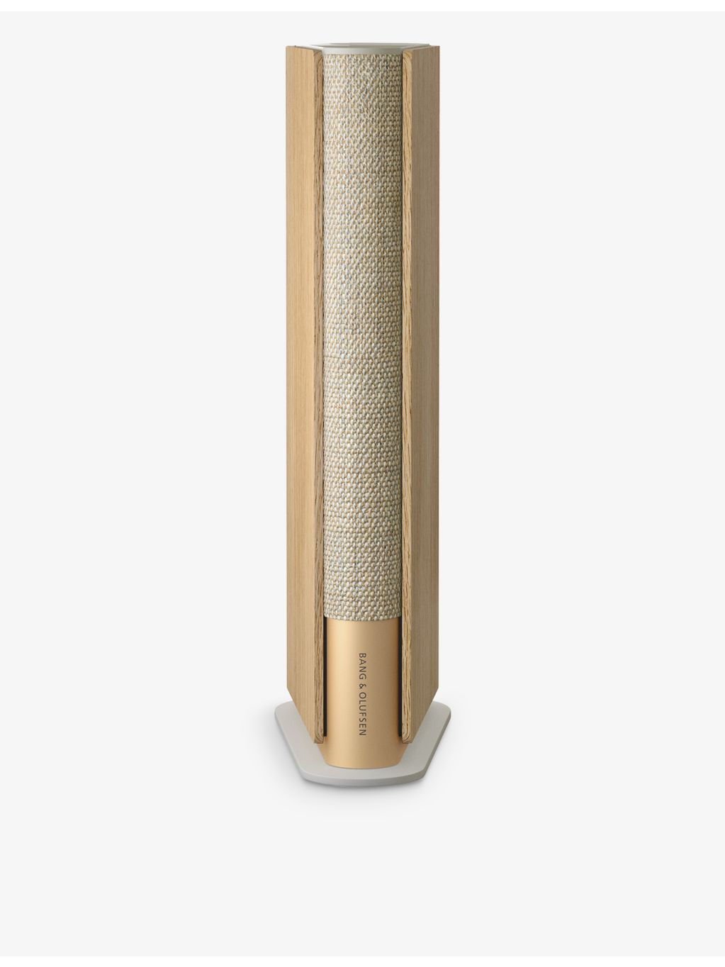 Bang & Olufsen Beosound Emerge Gold Tone speaker, imported from the UK