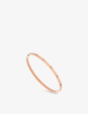 B.zero1 18ct rose-gold bracelet - S