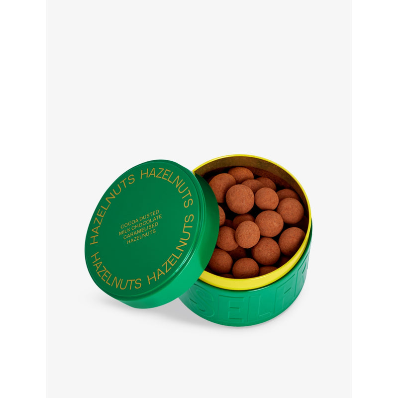 Selfridges Selection cocoa-dusted caramelised hazelnuts in milk chocolate 325g - British product