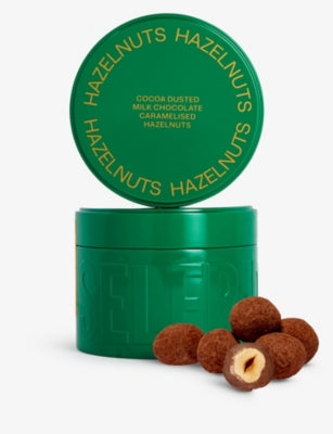 Selfridges Selection cocoa-dusted caramelised hazelnuts in milk chocolate 325g - British product