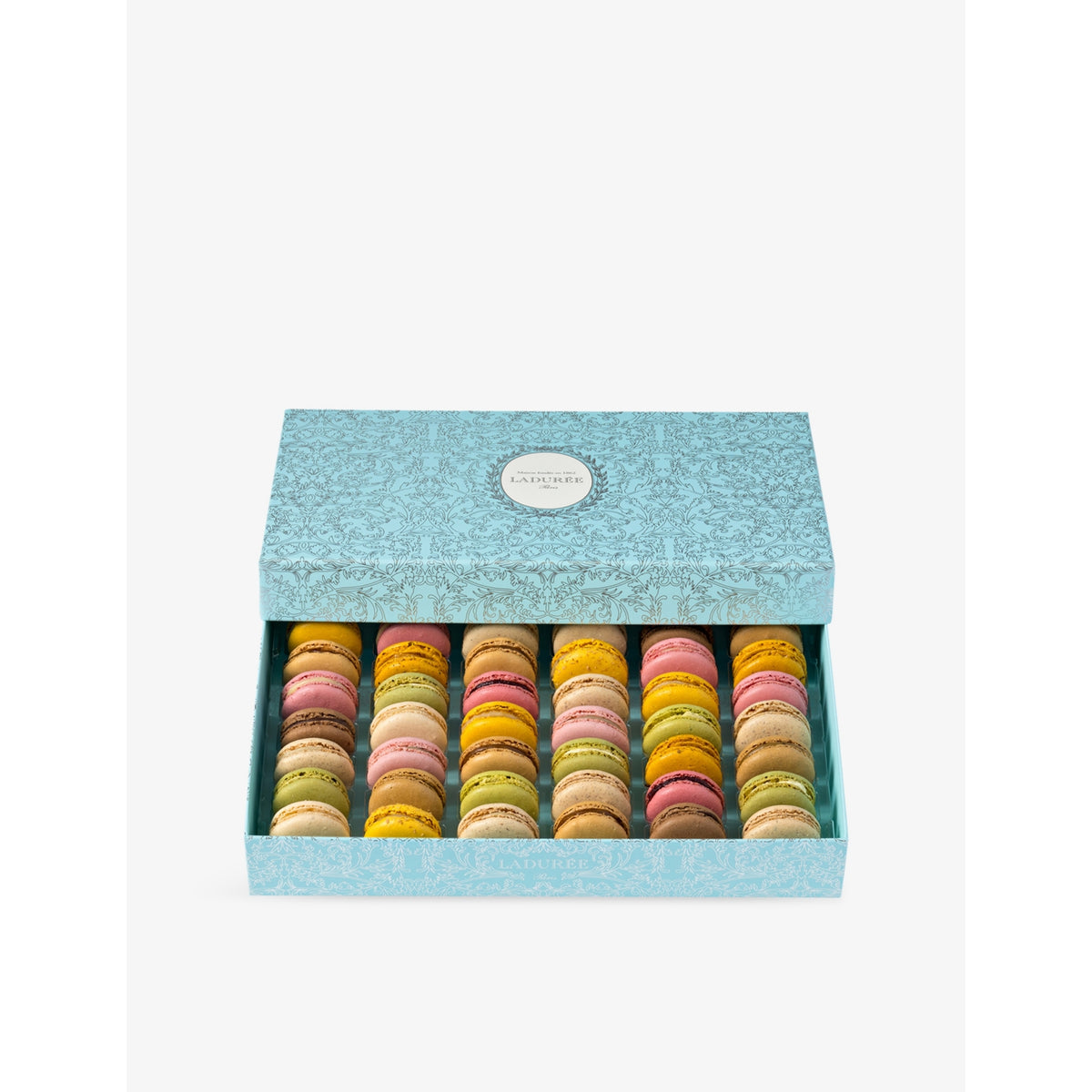 Ladurée assorted macarons gift box of 42 (British brand)