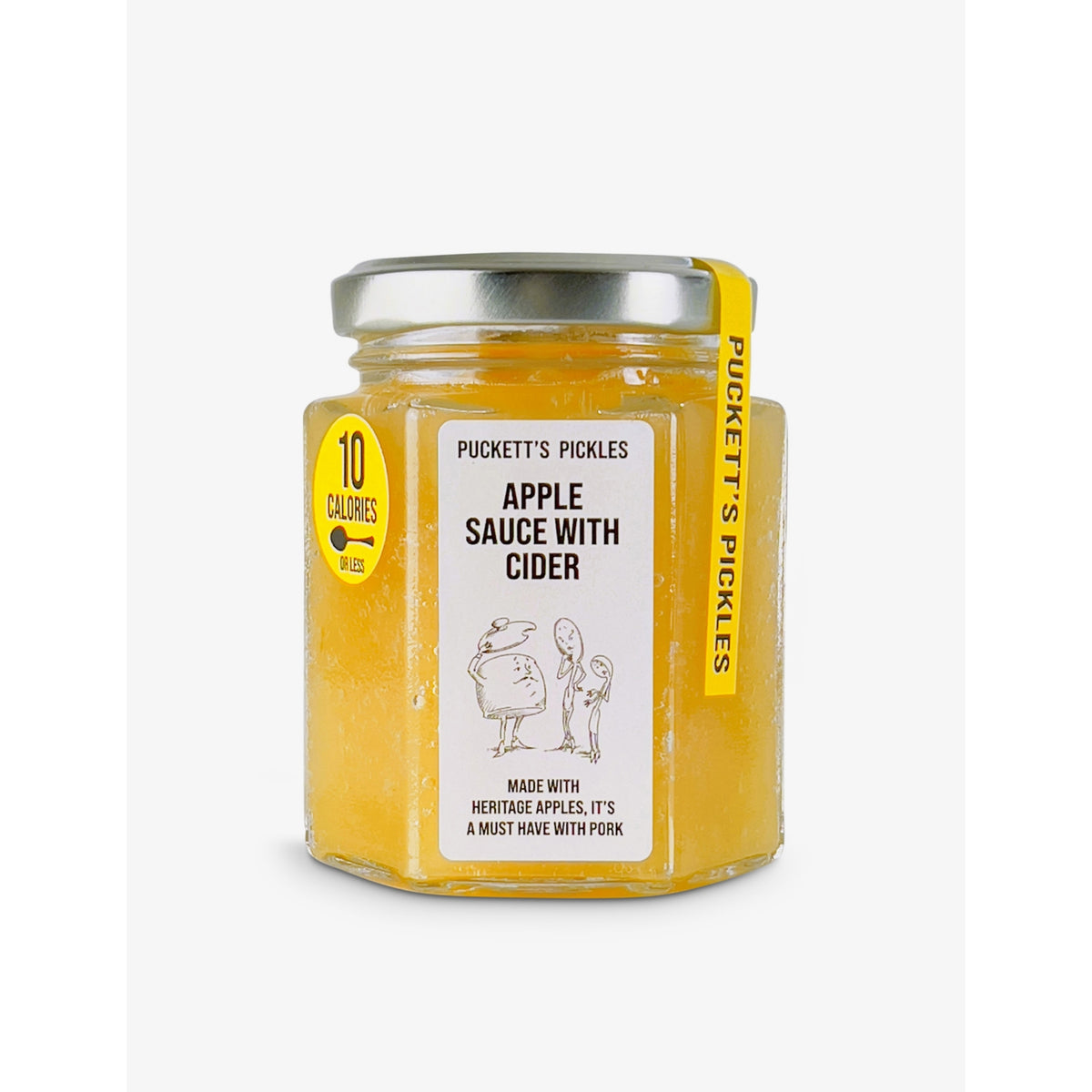 Puckett's apple sauce with cider 220g - British product