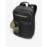 Briggs & Riley slim expandable ballistic-nylon backpack 14.2 litres - British product