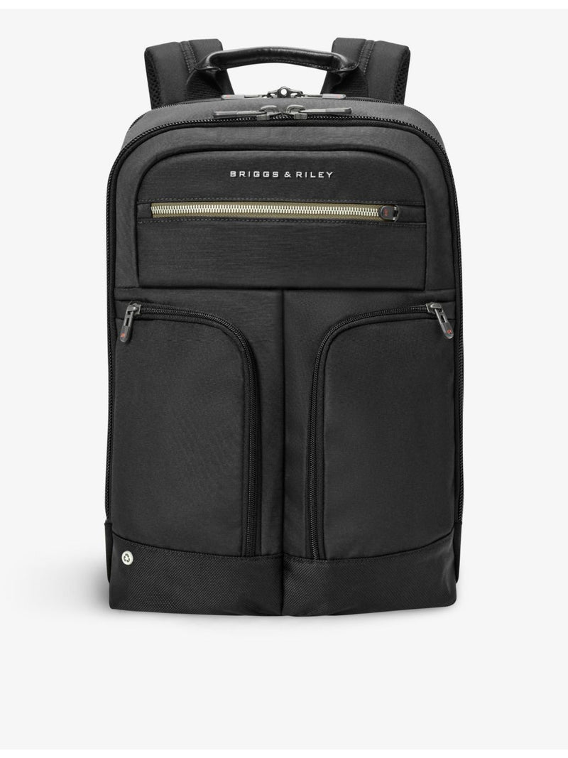 Briggs & Riley slim expandable ballistic-nylon backpack 14.2 litres - British product