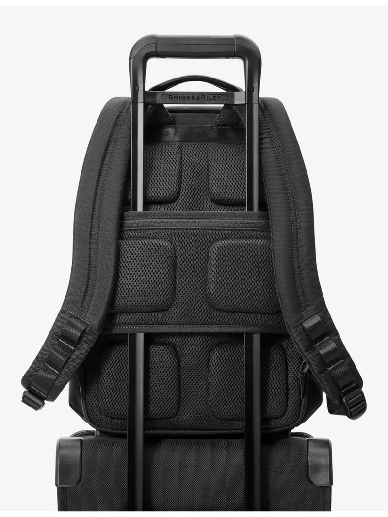 Briggs & Riley HTA medium widemouth ballistic-nylon backpack 20L, UK version
