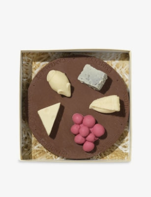 Belgian chocolate cheese board 214g, imported from the UK