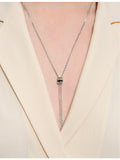 Boucheron Quatre diamond tie necklace 18ct white-gold 0.18ct - British product