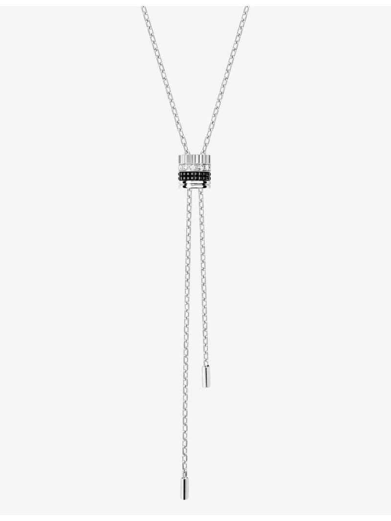 Boucheron Quatre diamond tie necklace 18ct white-gold 0.18ct - British product