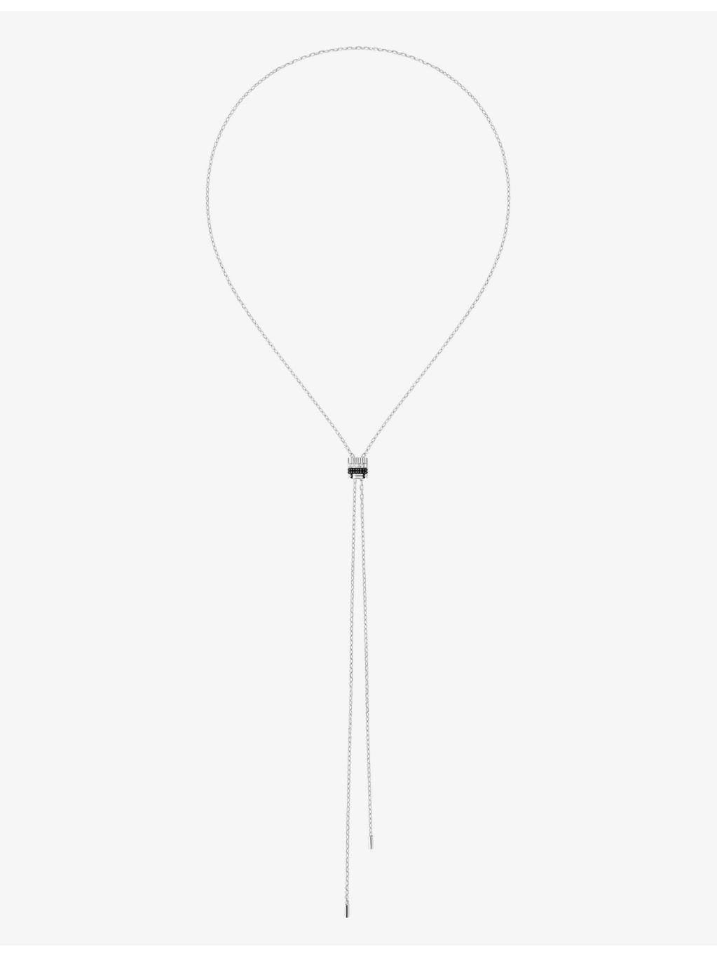 Boucheron Quatre diamond tie necklace 18ct white-gold 0.18ct - British product