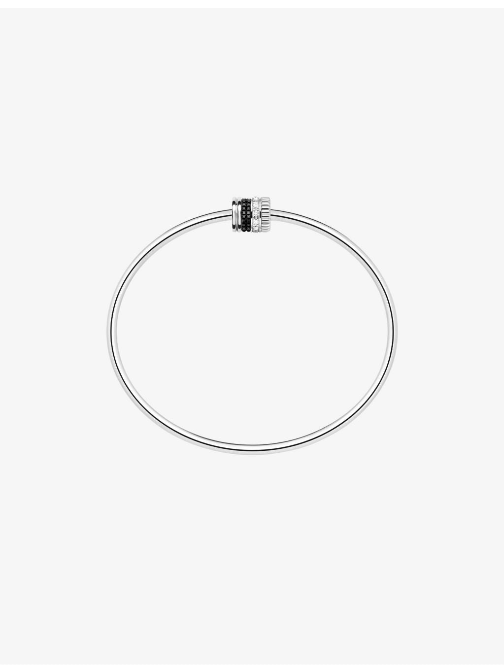 Boucheron Quatre Black Edition bracelet 18ct white-gold 0.13ct diamond, UK version