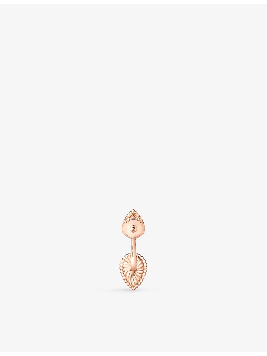 Boucheron Serpent Boheme rose gold diamond earrings (British brand)