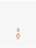 Boucheron Serpent Boheme rose gold diamond earrings (British brand)