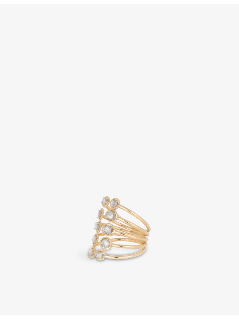 Ritika Ravi IVAR 1.36ct polki diamond ring, imported from the UK